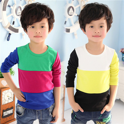 Лонгслив трехцветный с широкими полосами