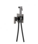 01157-Q Смеситель встраиваемый с ГИГ. душом (ГРАФИТ) GANZER (10/1шт)