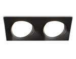Светильник встраиваемый поворотный точечный TN51920/2 BK черный GX53 max 12W 220*115*23