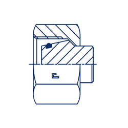 Заглушка VP DS25 (с гайкой и o-ring)