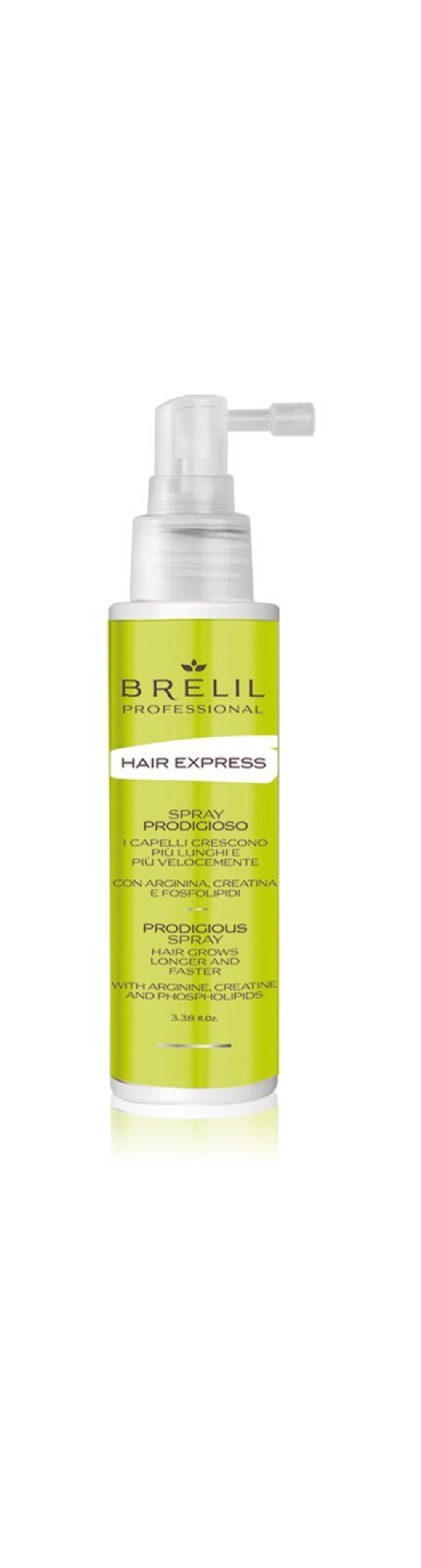 Brelil Numero Hair Express Prodigious Spray - лак для волос для ускорения роста волос /   100  ml  / GTIN 8011935073771