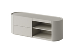 Тумба Lagom под ТВ 2 ящика 2 полки ширина 140 см (серо-бежевый)