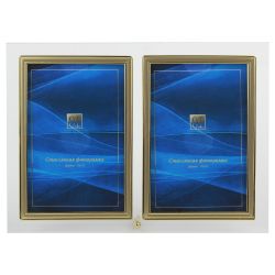 GT 224/-G вертикальная прямая двойная , золото 10х15