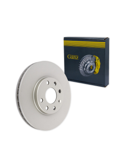 Диск тормозной передний с покрытием OPEL COSTRA/COMBO/MERIVA GANZ GIJ06198