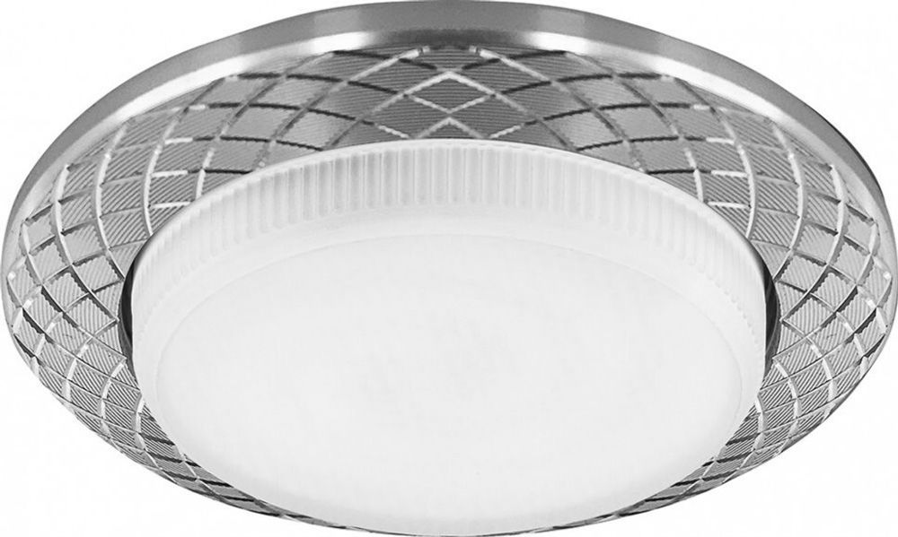 Светильник встраиваемый хром DL388 GХ53 11W 29716