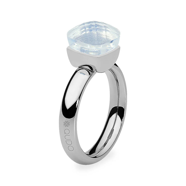 Кольцо Qudo Firenze arctic blue opal 16.5 мм 612171 BL/S размер 16,5