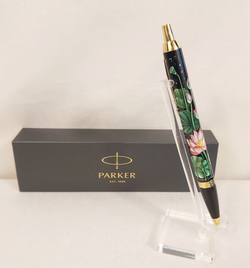 Ручка "Лотос" с ручной росписью Палех в коробке