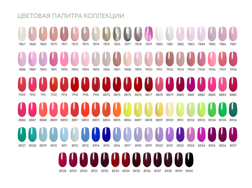 Runail Гель-лак "runail GEL POLISH", 9мл №7872