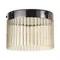 5047/24LC L-VISION ODL24 000 черный/светл.янтарный/металл/стекло Потолочный светильник LED 24W 4000К 2715Лм PILLARI