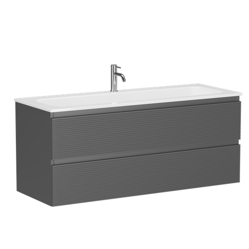 Тумба с раковиной Sancos Folk 120 см FL120GS grey soft