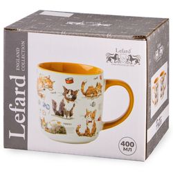 КРУЖКА LEFARD 400МЛ "CATS" 9.0*5.6*9.3CM