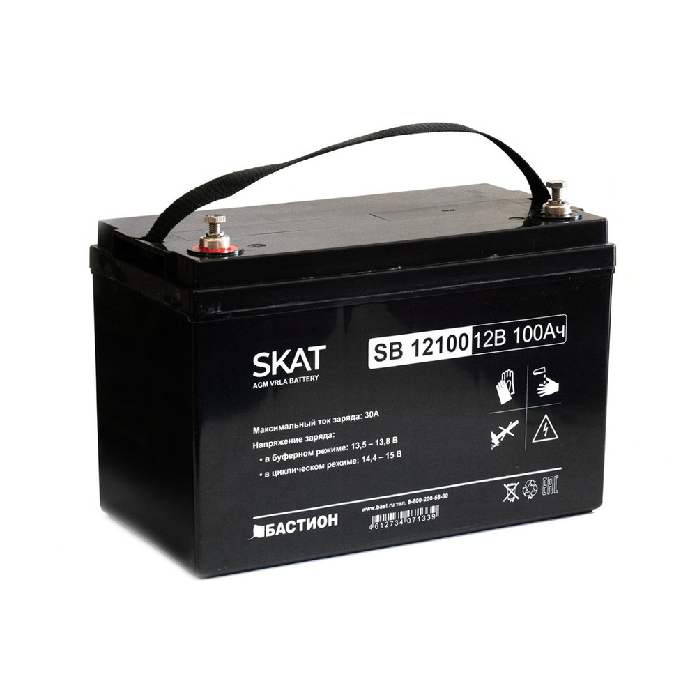 SKAT SB 12100 аккумулятор Бастион