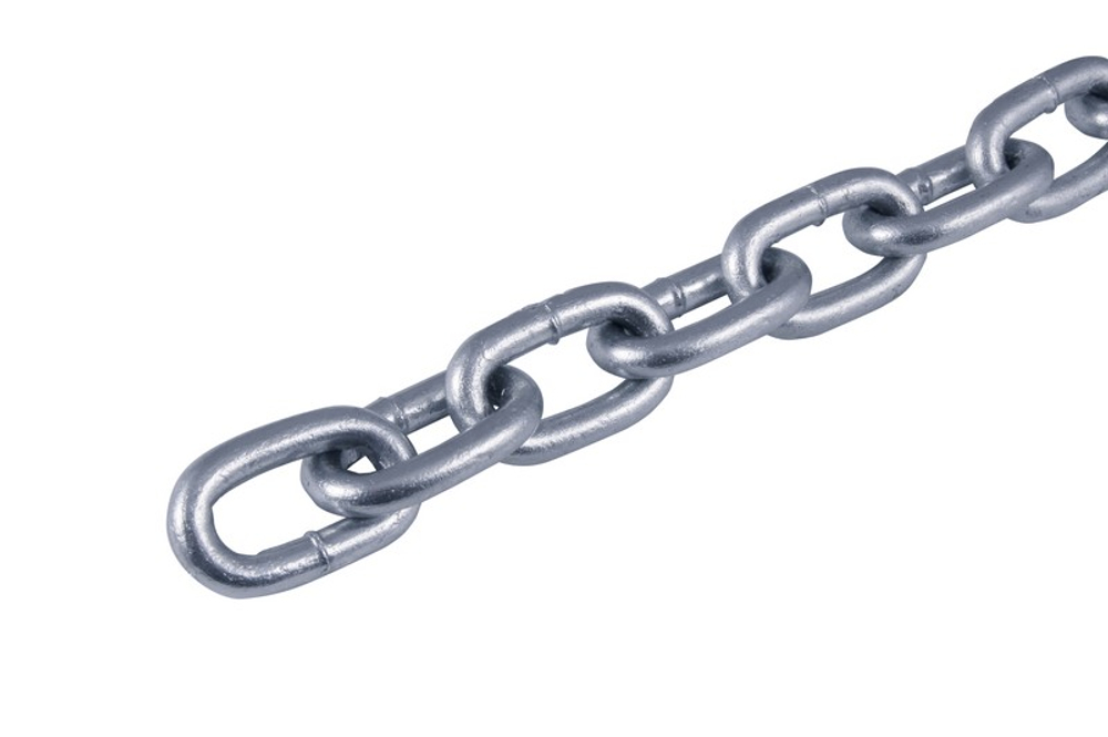 Цепь сварная короткозв. цинк 3 мм DIN766