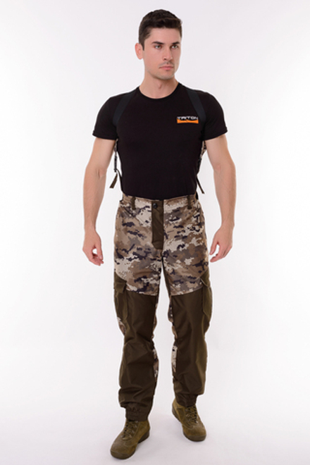 Демисезонные брюки ONERUS "Горный -5" (Алова/Бежевый) Флис подклад