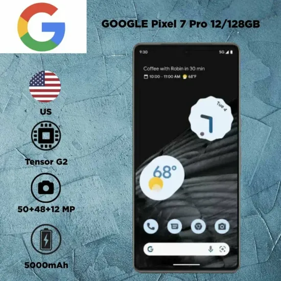 Смартфон Google Pixel 7 Pro 12/128 ГБ черный