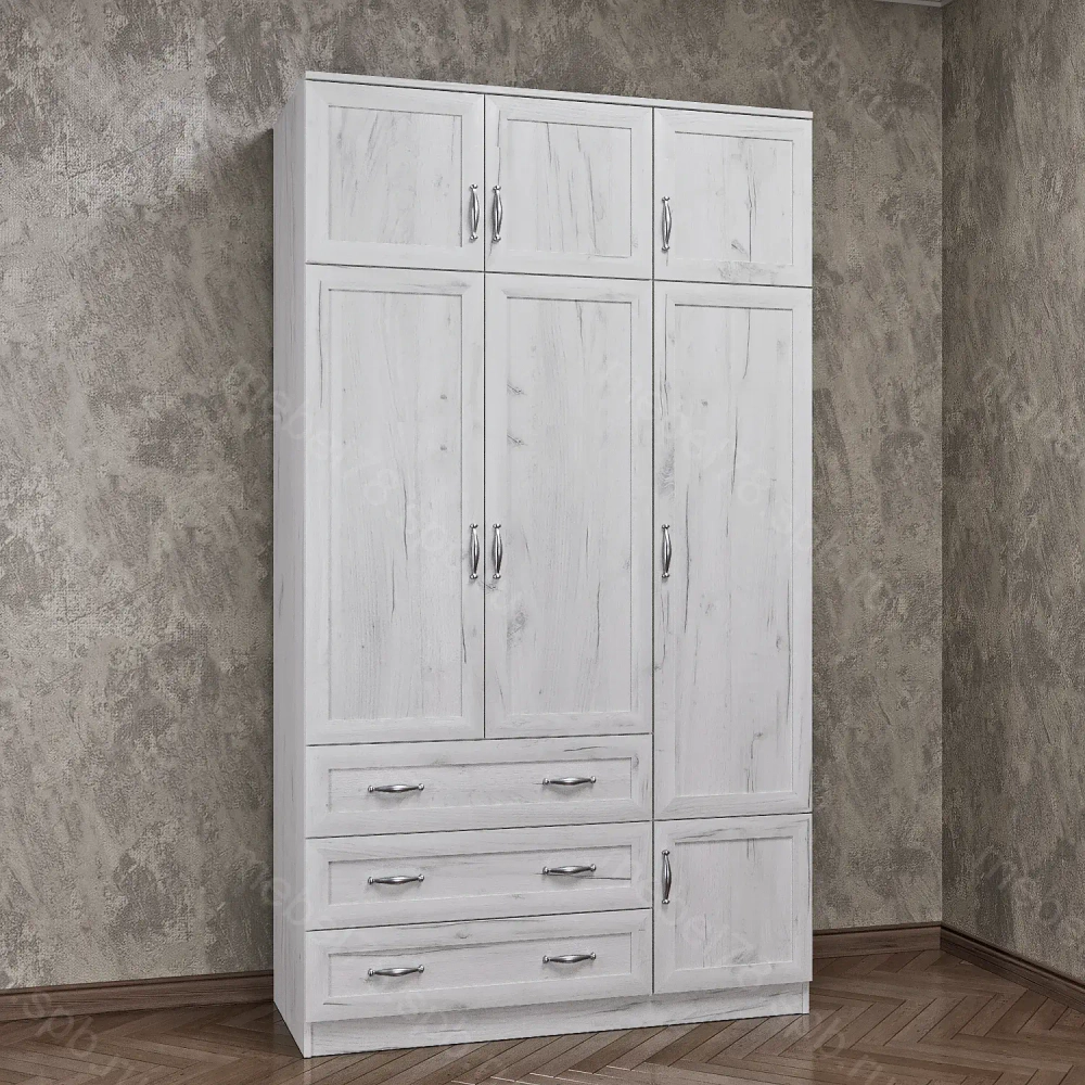 Шкаф распашной с антресолью 3/7