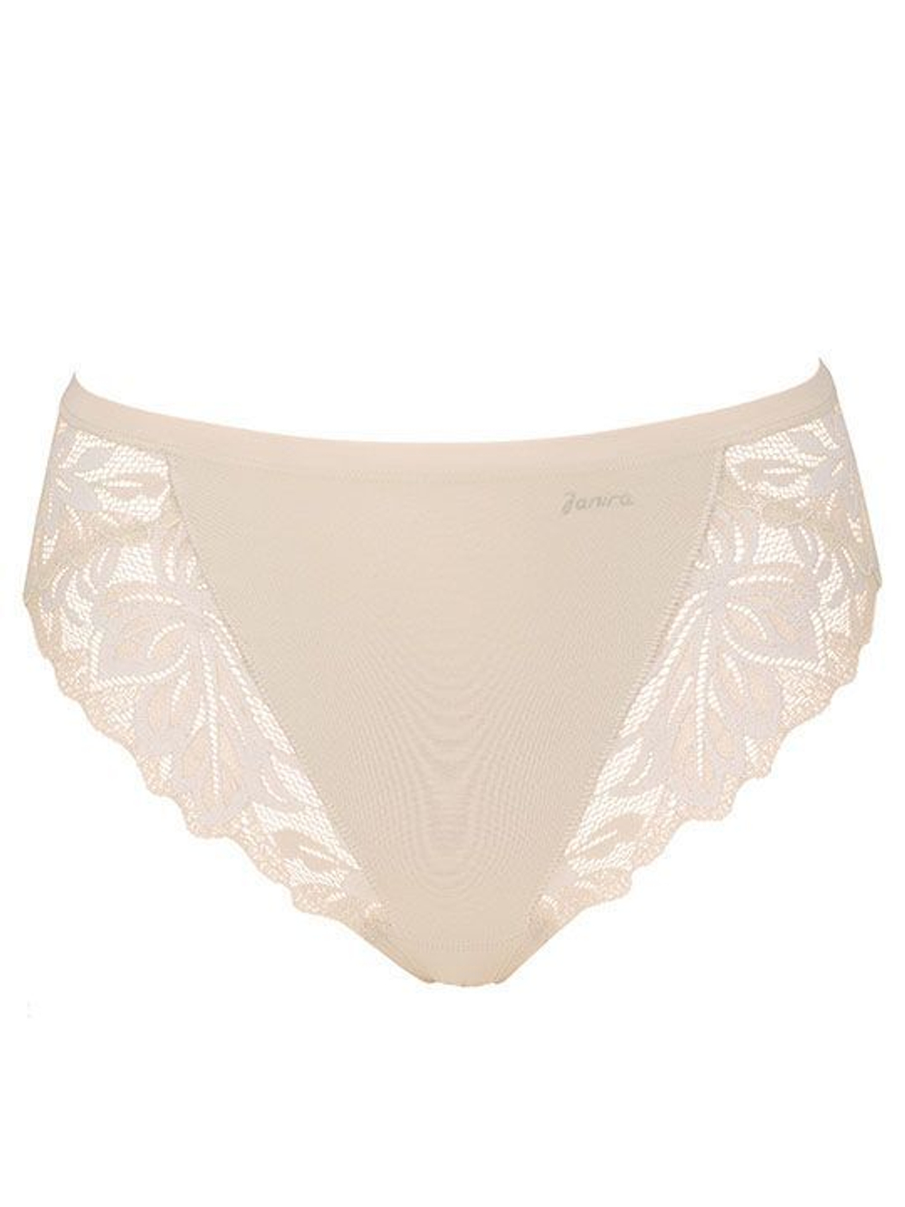 Трусы-слип со средней линией талии Sophie (Размер: S) (Цвет: телесный)