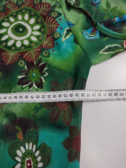 Блуза с принтом 46 размер