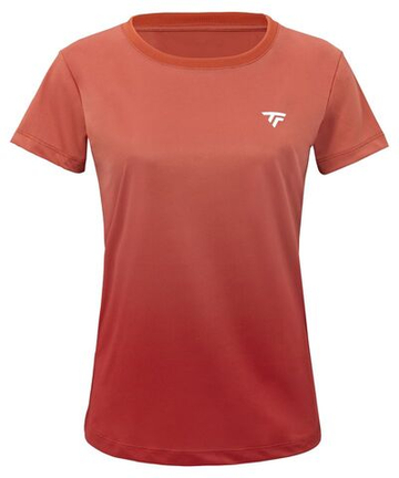 Женская теннисная футболка Tecnifibre Team X-Loop - terracotta