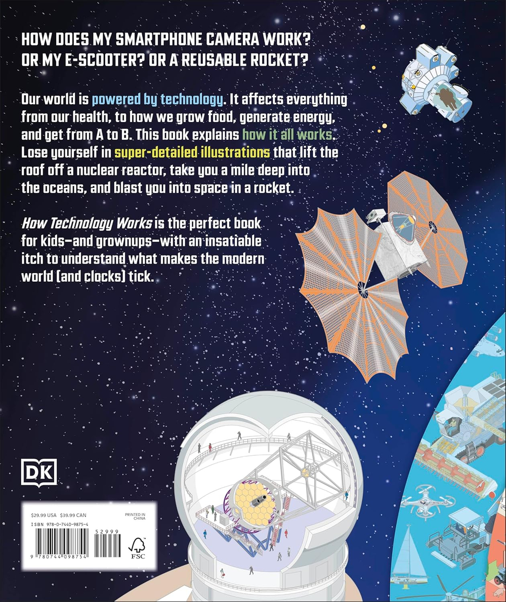 How Technology Works: From Monster Trucks to Mars Rovers Hardcover