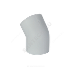 Угольник PP-R белый Дн 25х45гр внутренняя пайка VALFEX 10107025