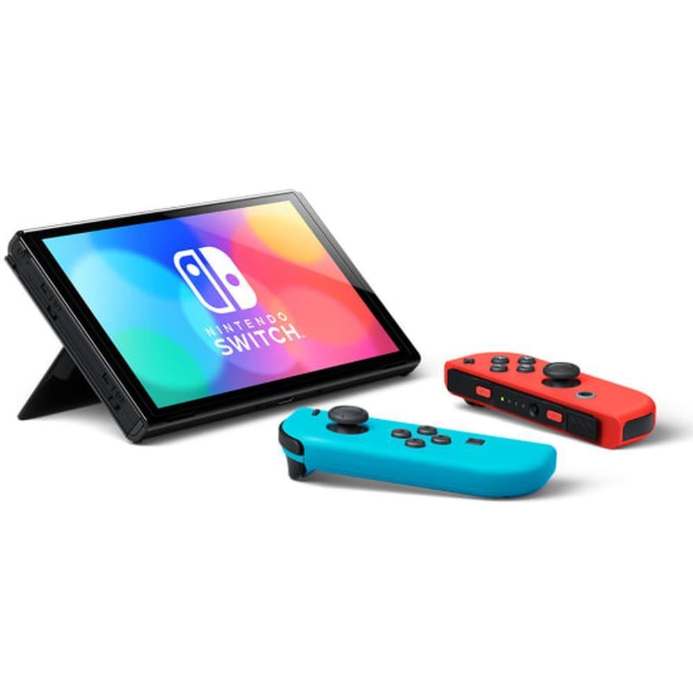 Игровая приставка Nintendo Switch OLED Neon Blue\Neon Red