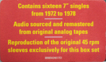 Electric Light Orchestra / The UK Singles Volume One 1972-1978 (Coloured Vinyl)(15x7" Vinyl Single + 7" Vinyl EP)