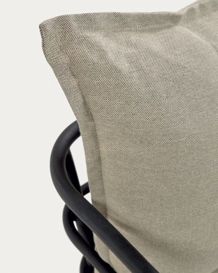 Кресло Mareluz из черной стали La Forma Испания