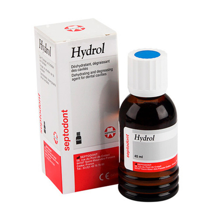 Hydrol  - раствор для обезжиривания полостей (45 мл), Septodont, Франция