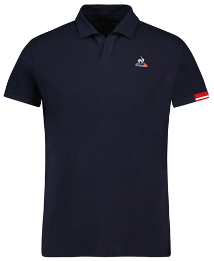 Теннисное поло Le Coq Heritage Polo No.1 FW22 - sky captain