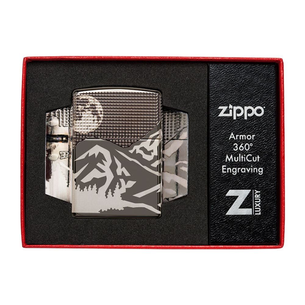 Зажигалка Зиппо Mountain Design Armor (49299) 8