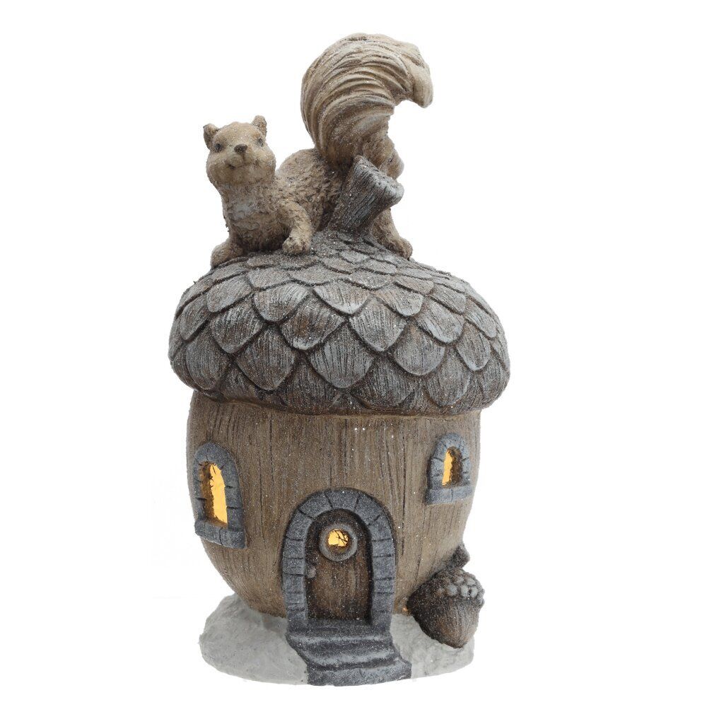 GAEM Фигурка декоративная "Домик" с подсветкой (АААх3, н/п), L30 W30 H46 см