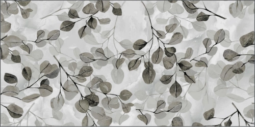 Керамическая Плитка Декор PRIMAVERA/ТШ Сильвия серый (ТР3666Н) (10шт) 300х600х8,5 1,8/86,4