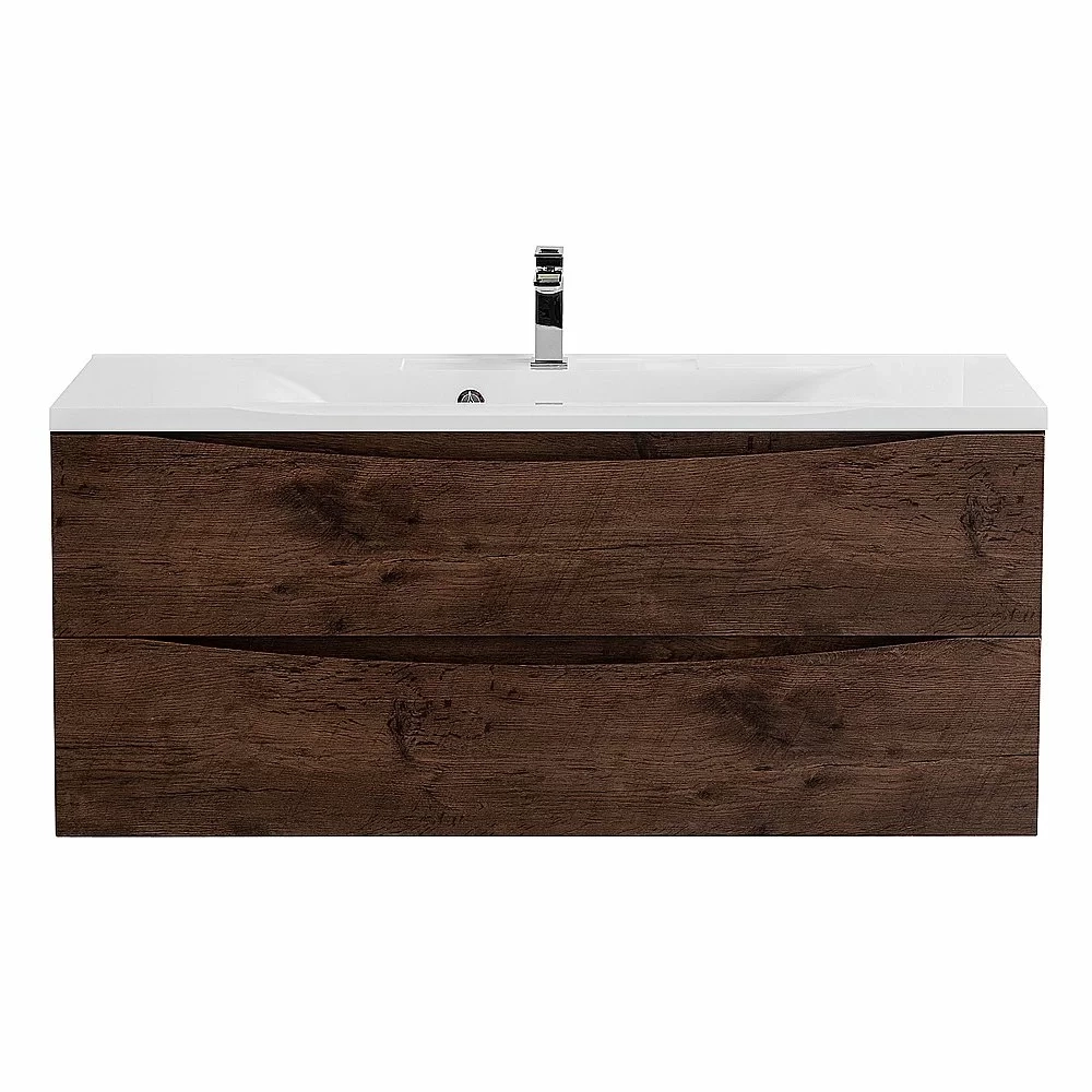 Тумба с раковиной Belbagno MARINO 120 подвесная Rovere Moro