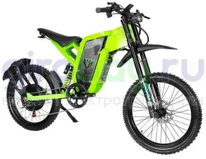Электровелосипед Syccyba X21 Sport 6000W (60V/30ah) - Салатовый фото №7