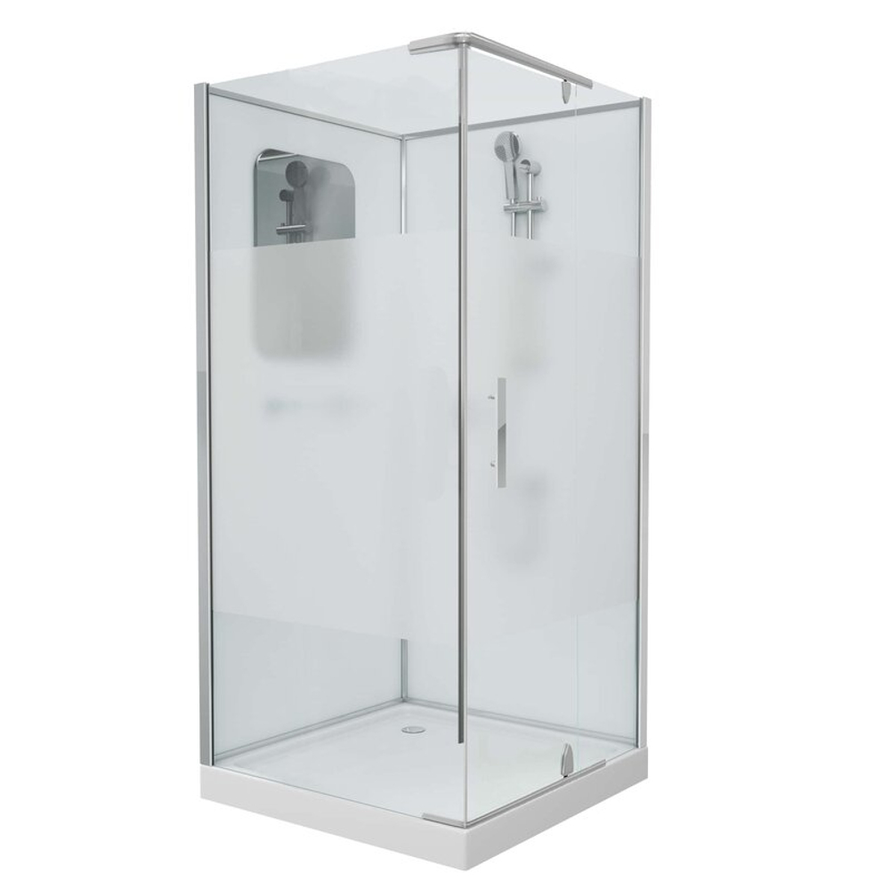Душевая кабина Grossman Classic GR170QR (100х100х205) дверь распашная,4 места