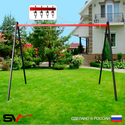Уличные качели Sv Sport УК160В2 (3.0м/Подвесы на втулке 2к)