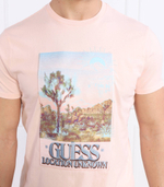 футболка desert photo GUESS - пудро-розовый (M3GI74 KA260)