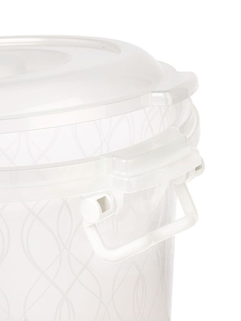 Контейнер для хранения круглый 5л.с защелкой (097)