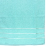 Полотенце махровое 70*140см «LUNA» цвет мятный 05010 плотность 360гр/м2 с петелькой-подвесом