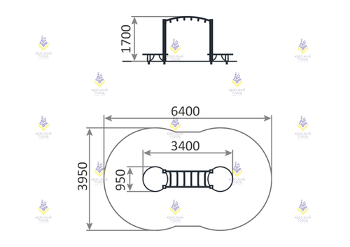 Рукоход детский