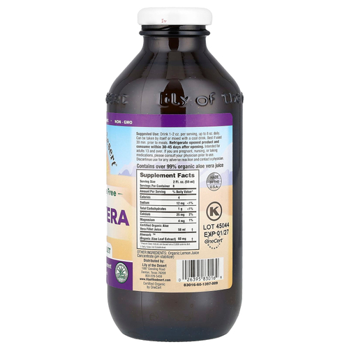 Lily of the Desert, Сок алоэ вера, внутреннее филе, 473 мл (16 жидк. унц.)