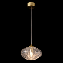 Светильник подвесной Crystal Lux FORMLESS SP1 TRANSPARENT