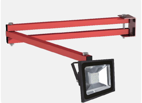 Светодиодный прожектор LED-HDSyst-D с датчиком движения на кронштейне