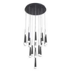 Citilux Вегас CL227161 LED Люстра каскадная Чёрная