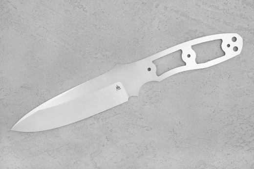 Клинок для ножа, модель "Акула" из стали Х12МФ 60-61HRC