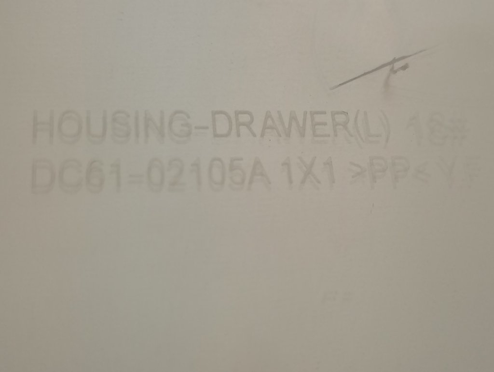 WF8590NMW8 кт51 Бункер дозатора порошка для стиральной машины Samsung DC61-02104A б/у