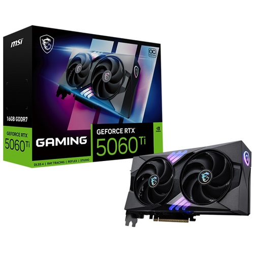 Видеокарта MSI GeForce RTX 5060 Ti GAMING OC 16GB (G506T-16GC)