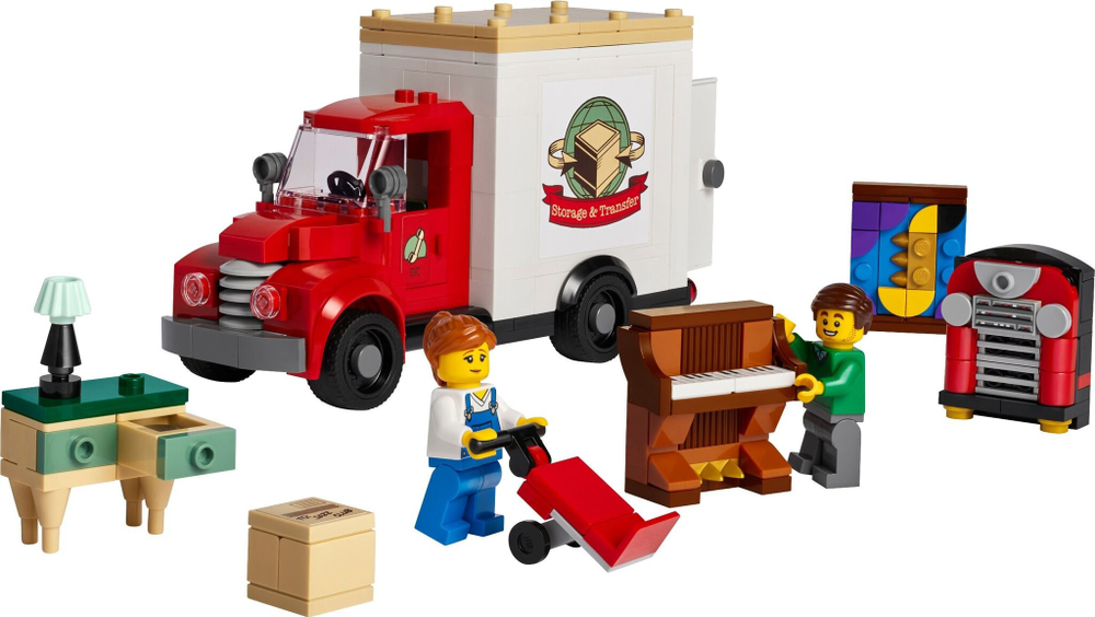 Конструктор LEGO Icons  40586 Движущийся грузовик