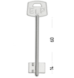 Заготовка сувальдного ключа 10630 ELP3D
